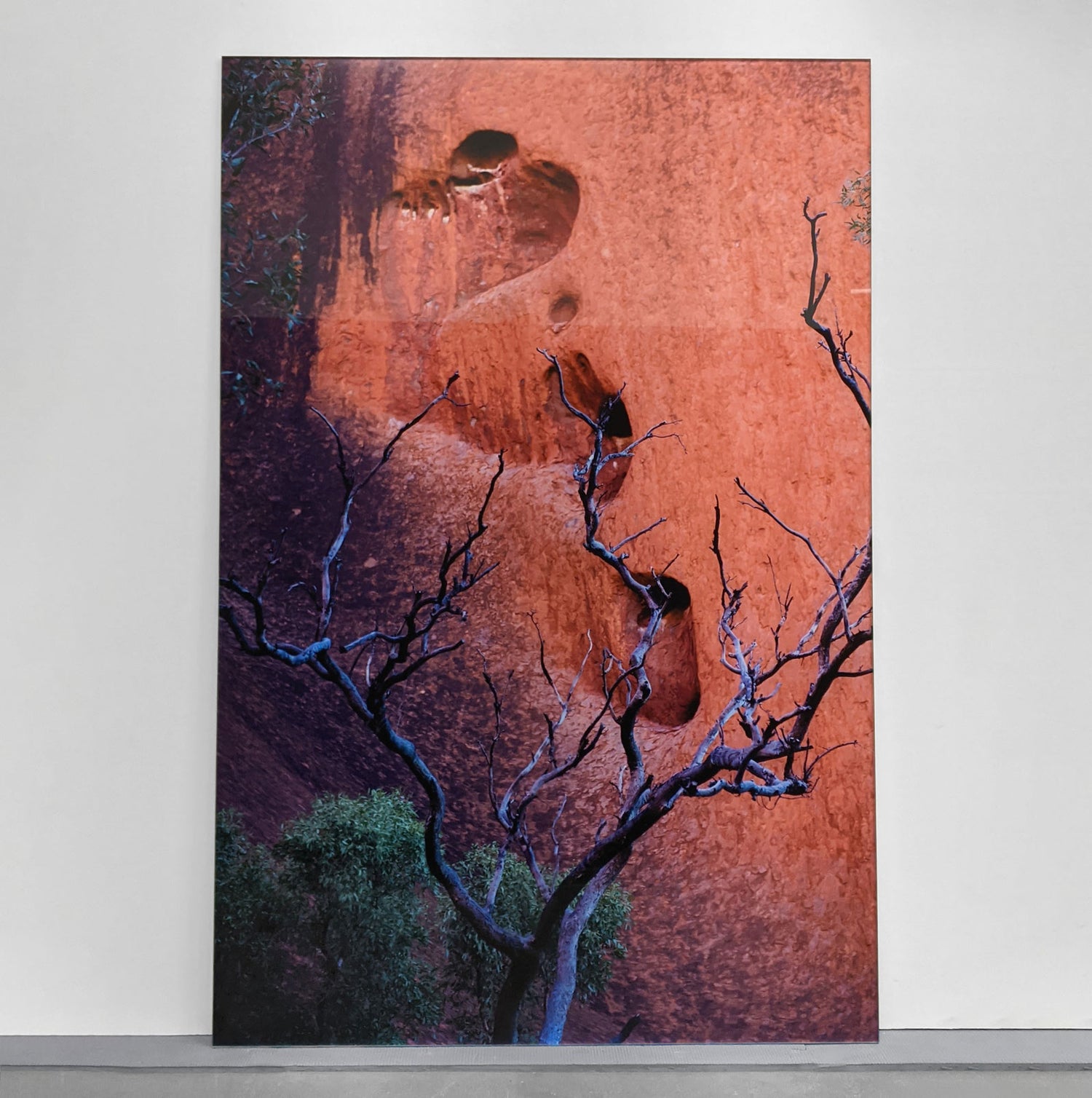 Perspex mounted print featuring a photo of Uluru