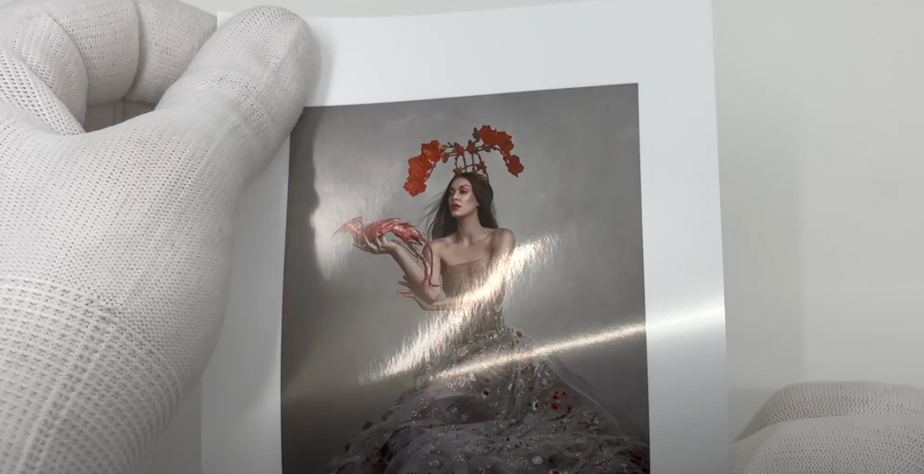 Load video: Ilford metaillic gloss paper detail video