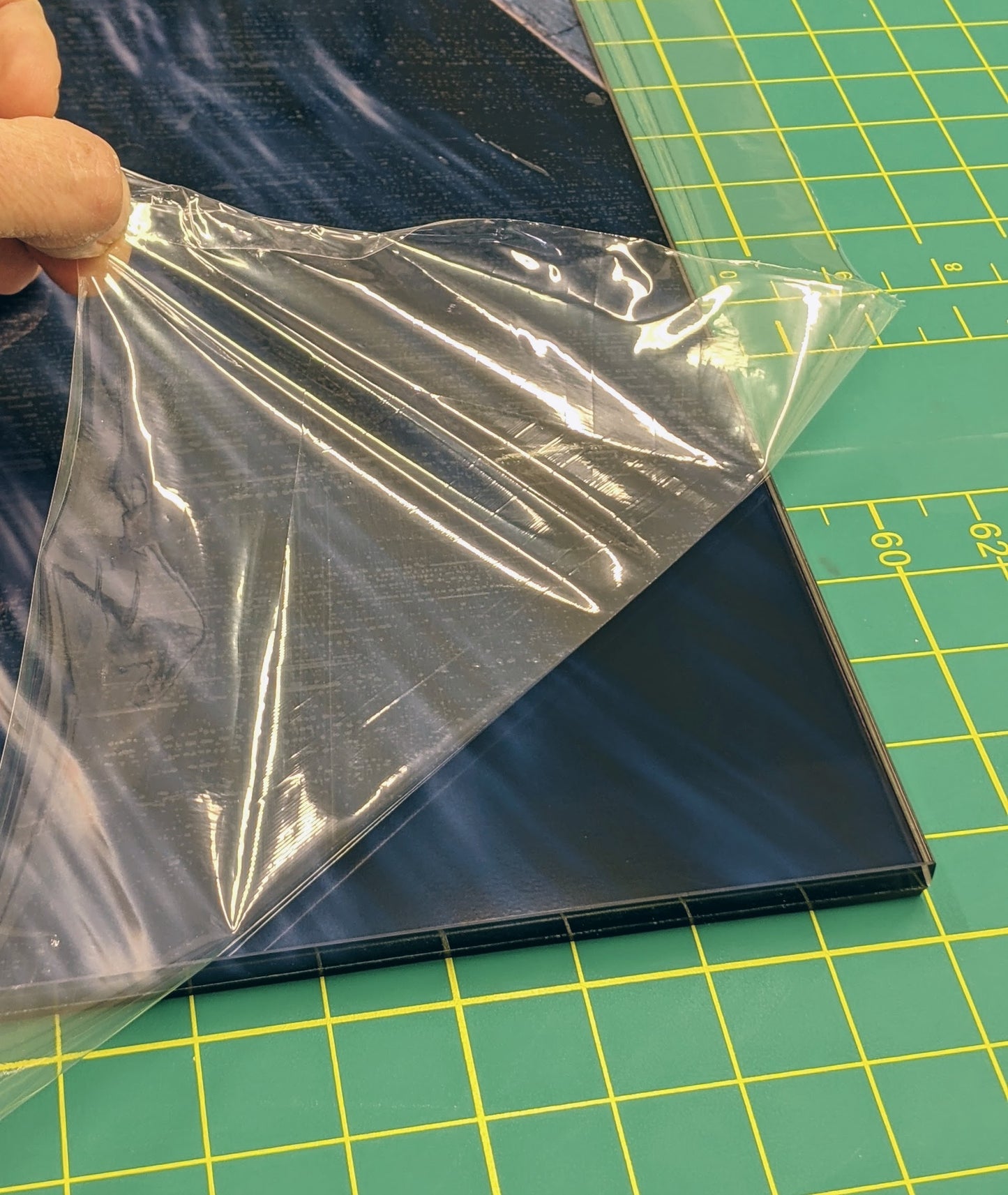 Adhesive protection film